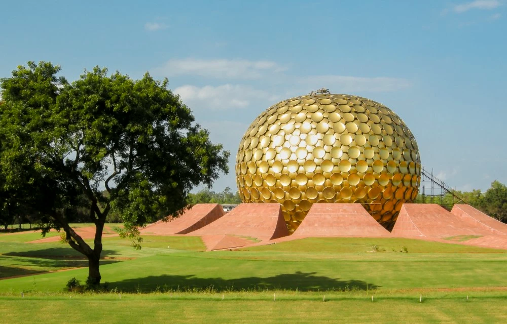 Matrimandir in Auroville Pictures